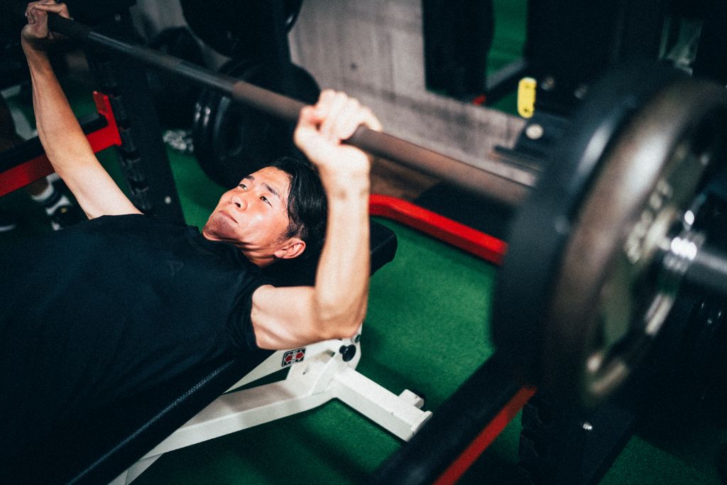 アスリートトレーニング - ベンチプレス