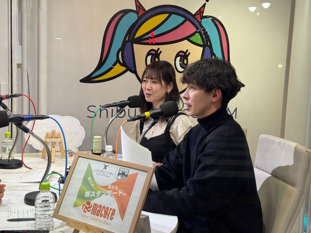 中越清登のビタlity! - 収録中の中越代表とゲスト